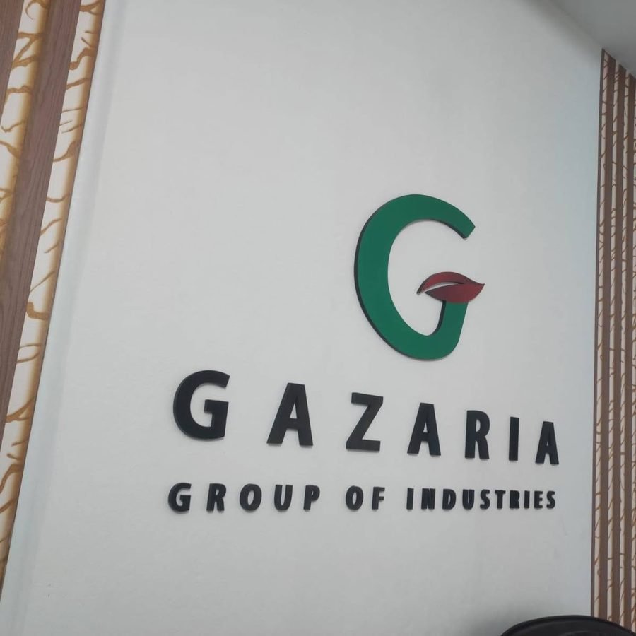 রিসেপশন ওয়াল লোগো ও লেটার সাইন
