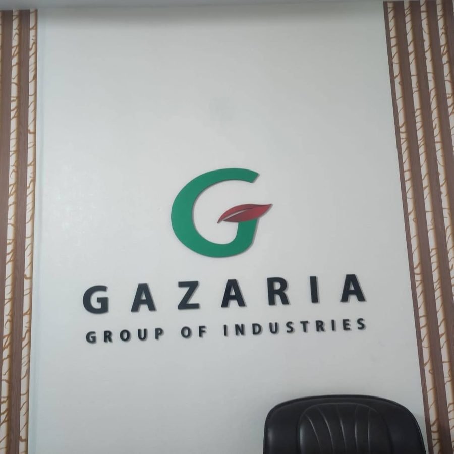 রিসেপশন ওয়াল লোগো ও লেটার সাইন